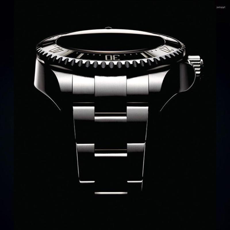 Wristwatches Men's 2813 Movement Watch Stainless Steel Waterproof 44MM Automatic Mechanical Watches Sapphire Glass 904L
Wristwatches Men's 2813 Movement Watch Stainless Steel Waterproof 44MM Automatic Mechanical Watches Sapphire Glass 904L
