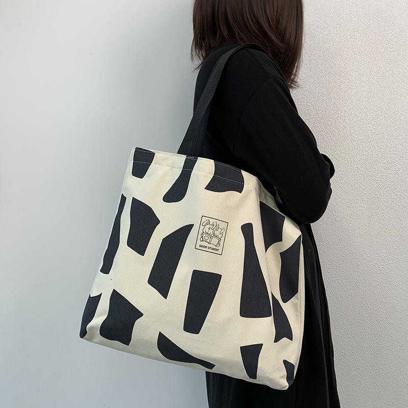 Evening Bags Canvas Bag Women's One-Shoulder Class Student Book Ins Korean Style With Zipper Artistic Design Sense Portable
Evening Bags Canvas Bag Women's One-Shoulder Class Student Book Ins Korean Style With Zipper Artistic Design Sense Portable