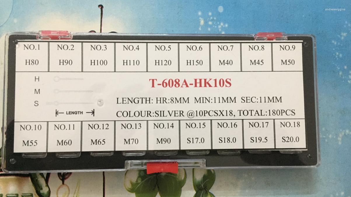 Watch Repair Kits Assortment 180 Pieces Hands Silver/Gold/Black Multi Style Hand
Watch Repair Kits Assortment 180 Pieces Hands Silver/Gold/Black Multi Style Hand