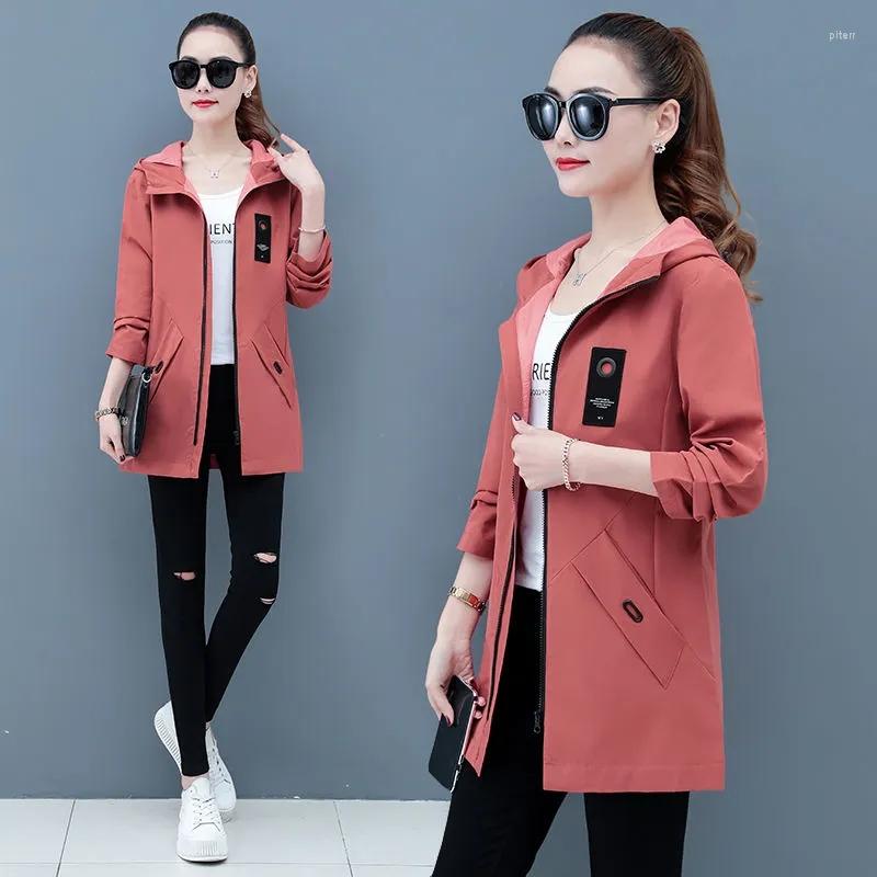 Women's Trench Coats Windbreaker Coat Women's Mid-length 2022 Spring Autumn Lady Korean Loose Hooded Women Thin Jacket Top, Red
Women's Trench Coats Windbreaker Coat Women's Mid-length 2022 Spring Autumn Lady Korean Loose Hooded Women Thin Jacket Top, Red