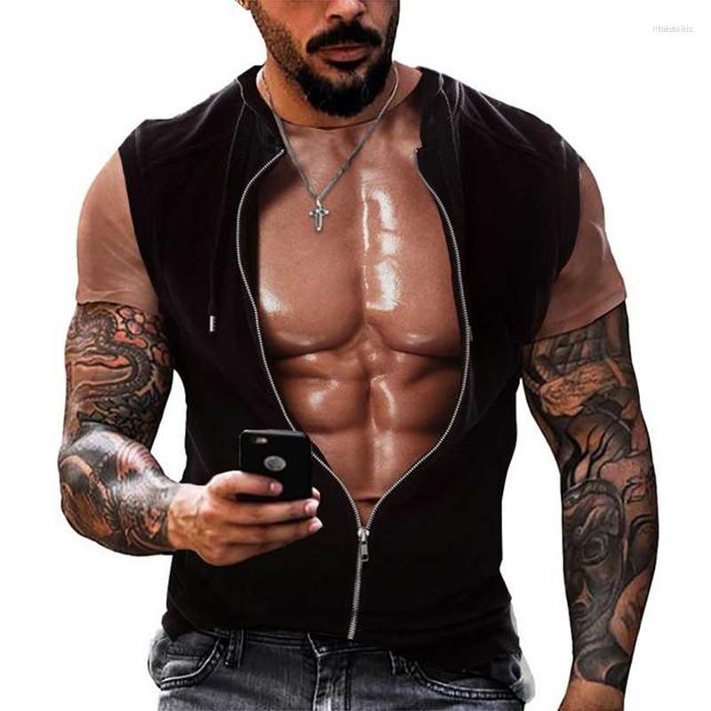 Men's T Shirts Men's 3D Printing T-shirts Of Male Fake Muscles Fashion Large Street Wear Muscle And Thoracic Tattoo, Tx-041435
Men's T Shirts Men's 3D Printing T-shirts Of Male Fake Muscles Fashion Large Street Wear Muscle And Thoracic Tattoo, Tx-041435