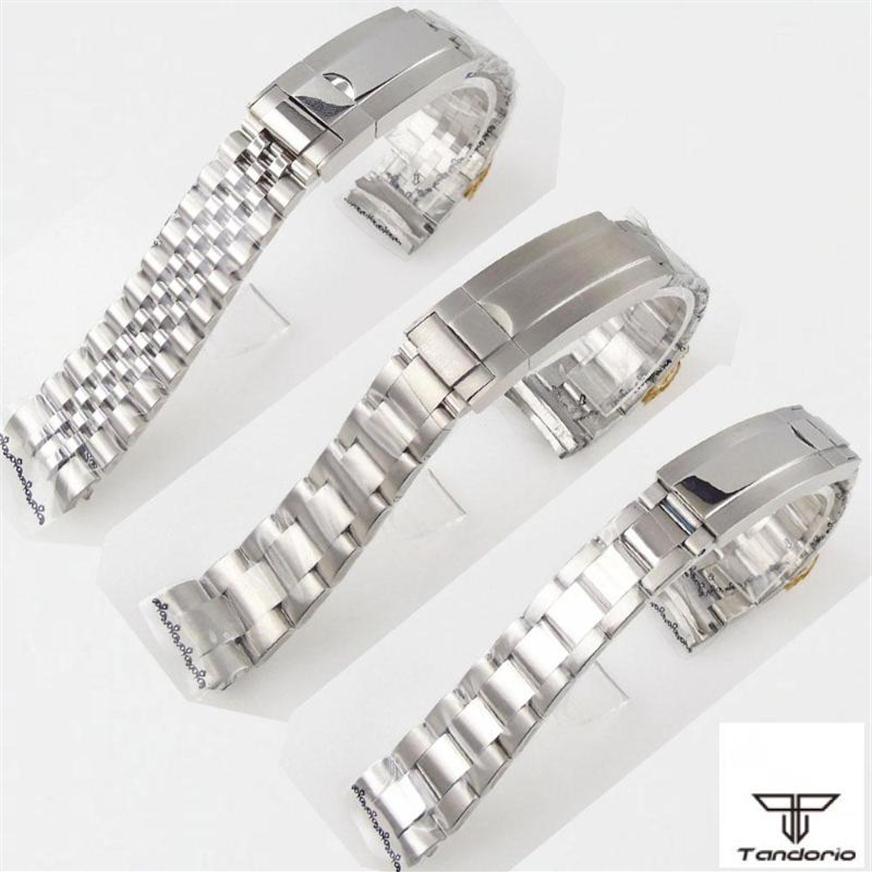 Watch Bands 20mm Oyster Jubilee Style Strap Watchband 904L Stainless Steel Bracelet Spare Parts Brushed Polished Glide Lock System248f
Watch Bands 20mm Oyster Jubilee Style Strap Watchband 904L Stainless Steel Bracelet Spare Parts Brushed Polished Glide Lock System248f