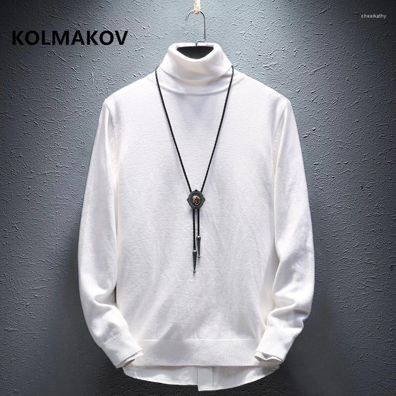 Men's Sweaters Men's KOLMAKOV 2023 Mens Sweater Turtleneck Knitted Pullovers Soft Wool Fashion Casual Men 039, Color 7
Men's Sweaters Men's KOLMAKOV 2023 Mens Sweater Turtleneck Knitted Pullovers Soft Wool Fashion Casual Men 039, Color 7