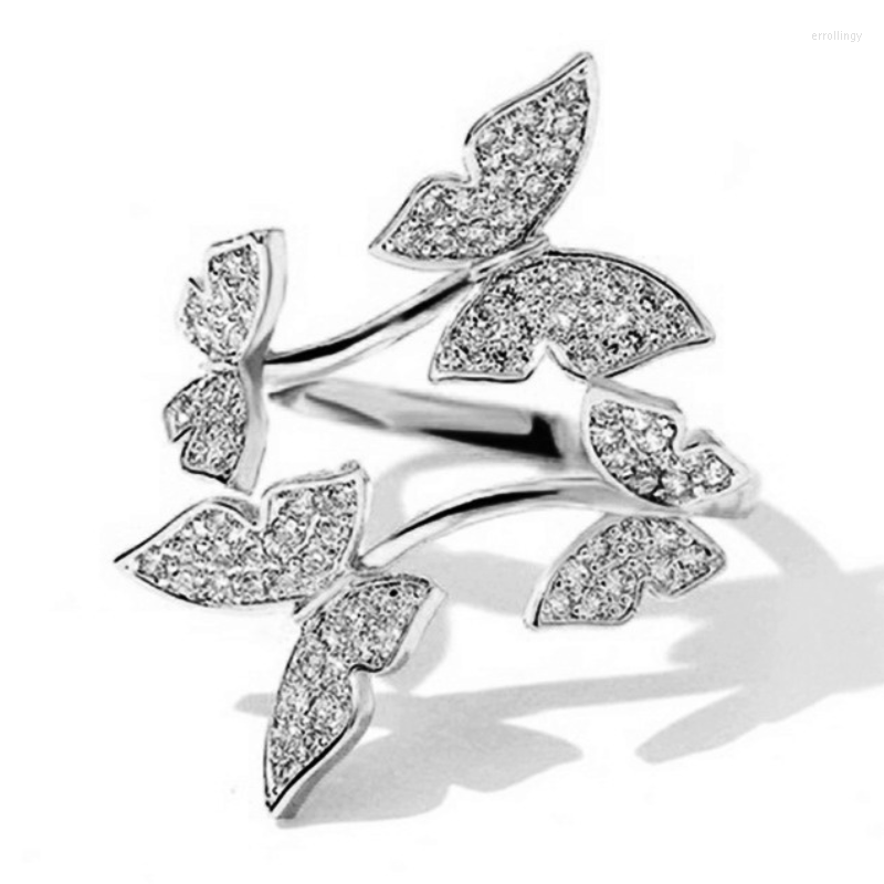 Wedding Rings CAOSHI Delicate Flying Butterfly Shape Resizable Opening For Women Trendy Engagement Party Jewelry Gift 3 Colors Available
Wedding Rings CAOSHI Delicate Flying Butterfly Shape Resizable Opening For Women Trendy Engagement Party Jewelry Gift 3 Colors Available