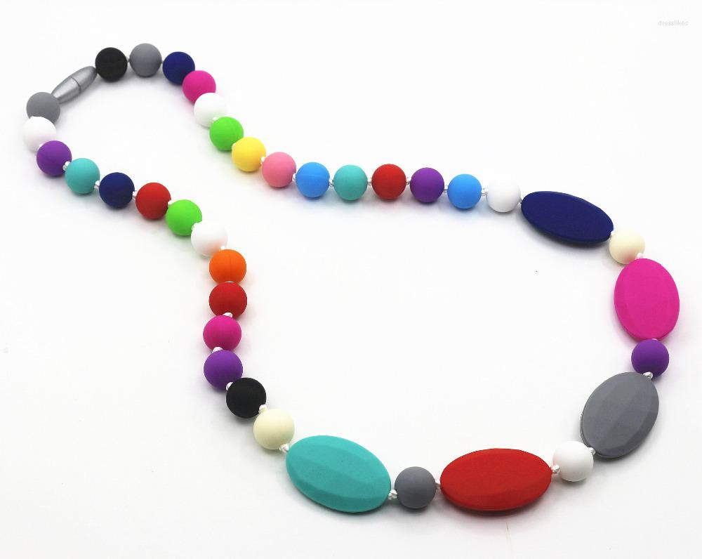 Chains Silicone Teething Nursing Breastfeeding Necklace Chew Chewable Jewelry For Moms Baby Silicon Teether
Chains Silicone Teething Nursing Breastfeeding Necklace Chew Chewable Jewelry For Moms Baby Silicon Teether