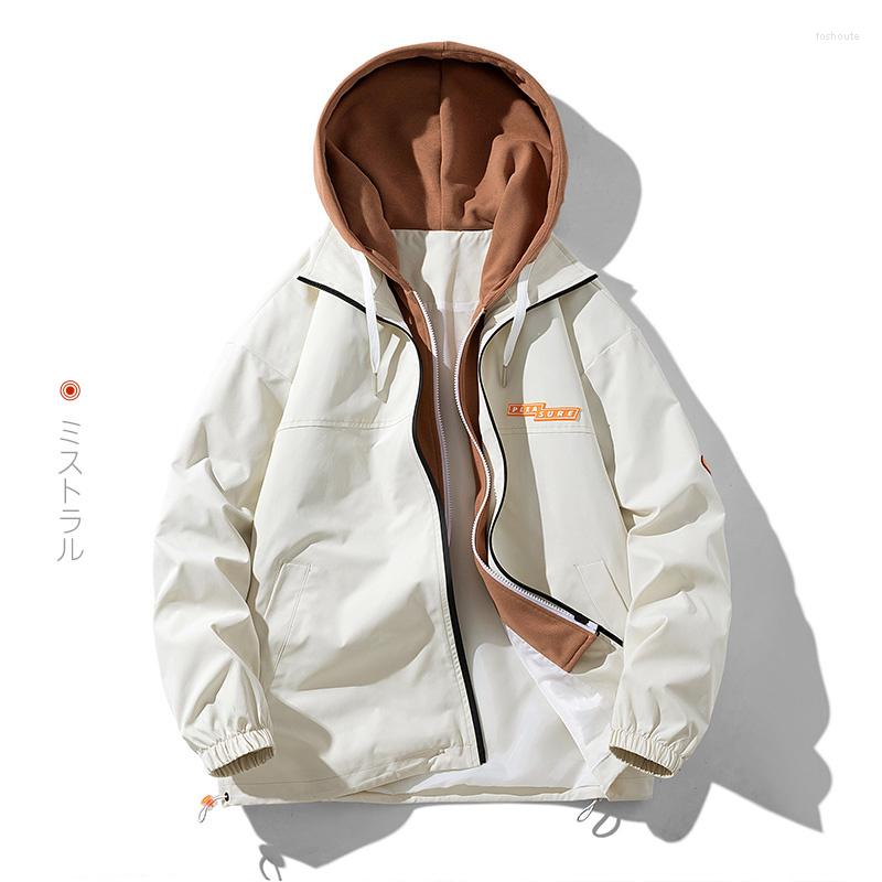 Men's Jackets Campus Students Fashion Couple Hooded Outwear Camping Outing Windproof And Windbreaker Color Block Sporty Style Jacket, Black
Men's Jackets Campus Students Fashion Couple Hooded Outwear Camping Outing Windproof And Windbreaker Color Block Sporty Style Jacket, Black