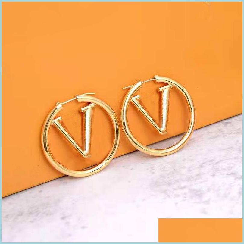 Stud Fashion Stud Hoop Earrings Designer Jewelry Big Circle Simple For Women Friendship Gift With Veet Bag Drop Delivery Dhqid
Stud Fashion Stud Hoop Earrings Designer Jewelry Big Circle Simple For Women Friendship Gift With Veet Bag Drop Delivery Dhqid