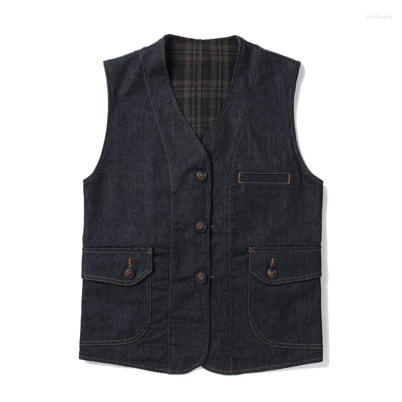 Men' Vests SAUCE ZHAN Mens Vest Denim For Men Double Sided Wear Woolen Cowboy Waistcoat Vintage, Blue
Men' Vests SAUCE ZHAN Mens Vest Denim For Men Double Sided Wear Woolen Cowboy Waistcoat Vintage, Blue