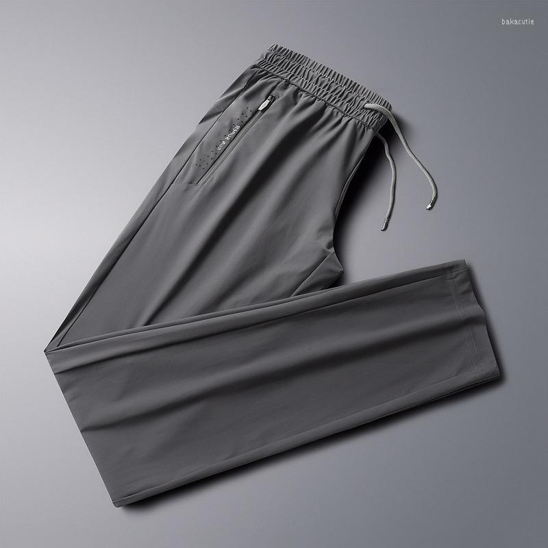Men's Pants Arrival Men Men's Casual Ice Silk Summer Thin Mens Sports Trousers Handsome Air-conditioned Plus Size 7XL, Black
Men's Pants Arrival Men Men's Casual Ice Silk Summer Thin Mens Sports Trousers Handsome Air-conditioned Plus Size 7XL, Black