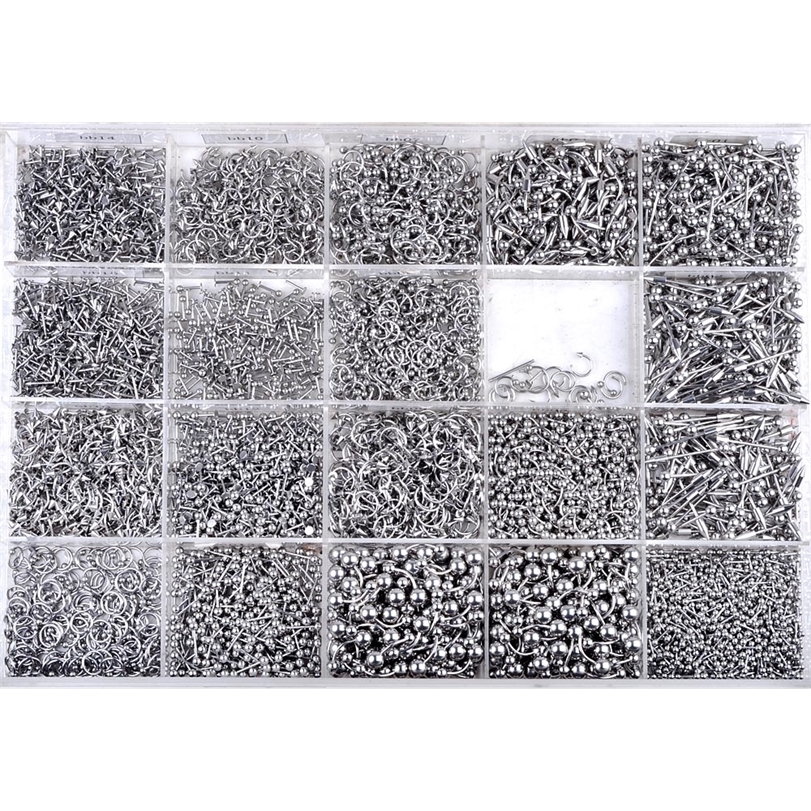 Navel Bell Button Rings 85pc Stainless Steel Segment Mixed Nose Lip Eyebrow Tongue Captive Bead Body Piercing Jewelry 221107
Navel Bell Button Rings 85pc Stainless Steel Segment Mixed Nose Lip Eyebrow Tongue Captive Bead Body Piercing Jewelry 221107