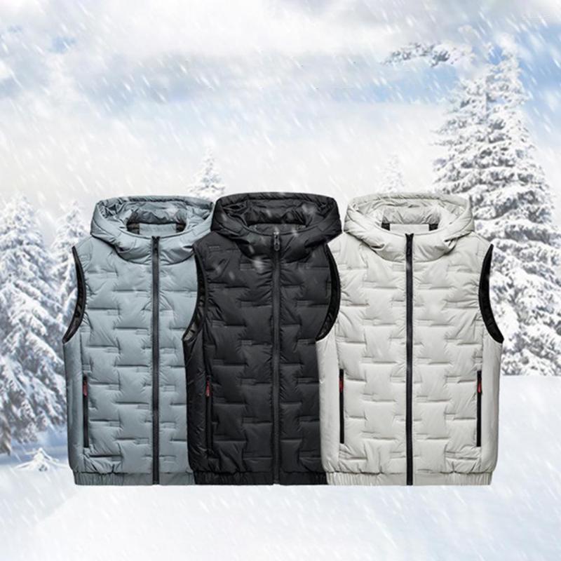 Men's Vests Trendy Winter Waistcoat Outwear Thicken Casual Stretchy Hem Cotton Vest Warm, Black
Men's Vests Trendy Winter Waistcoat Outwear Thicken Casual Stretchy Hem Cotton Vest Warm, Black