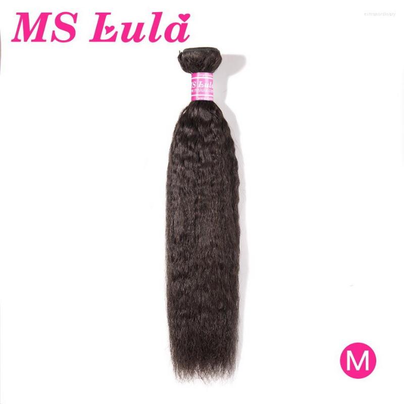 Human Hair Bulks MS Lula Kinky Straight Bundle Brazilian Remy Bundles For Black Women Natural Color Extension
Human Hair Bulks MS Lula Kinky Straight Bundle Brazilian Remy Bundles For Black Women Natural Color Extension