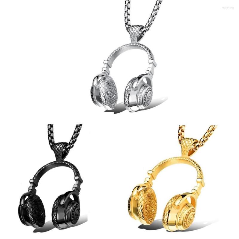 Pendant Necklaces Rock Headset Necklace Link Chain 55cm Hip Hop Jewerly For Men Boyfried Gift
Pendant Necklaces Rock Headset Necklace Link Chain 55cm Hip Hop Jewerly For Men Boyfried Gift