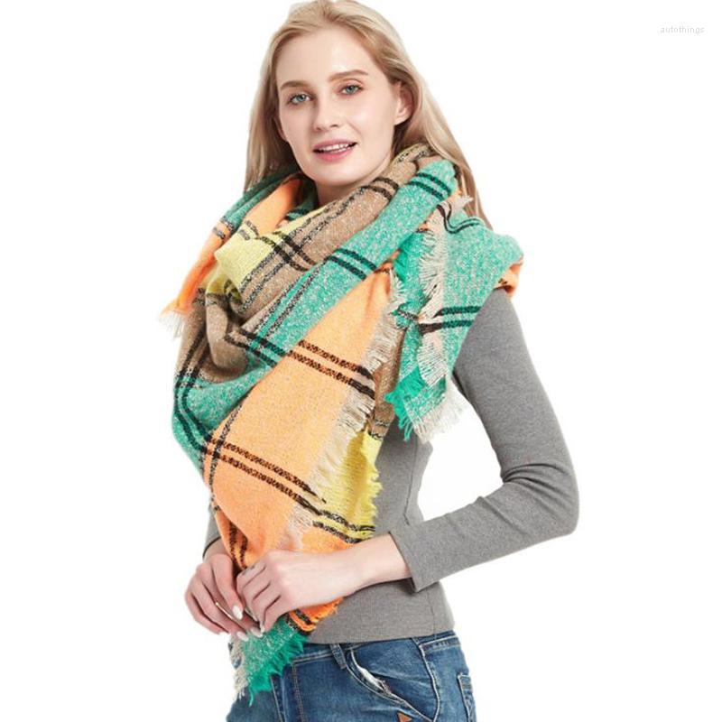 Scarves 2022 Fashion Knitted Wrinter Women Scarf Plaid Warm Shawls Neck Bandana Pashmina Lady Wrap Plus Size
Scarves 2022 Fashion Knitted Wrinter Women Scarf Plaid Warm Shawls Neck Bandana Pashmina Lady Wrap Plus Size