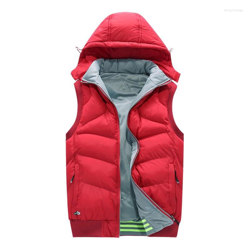 Men's Vests STANDSELF Brand Winter Vest Men Hooded Sleeveless Jackets Mens Work Clothes Waistcoat Coats Warm Cotton Padded, Blue
Men's Vests STANDSELF Brand Winter Vest Men Hooded Sleeveless Jackets Mens Work Clothes Waistcoat Coats Warm Cotton Padded, Blue