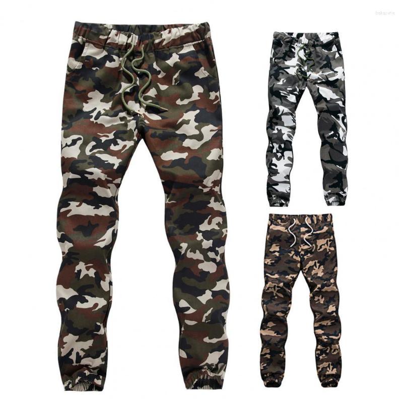 Men's Pants Men Cargo Trousers Camouflage Multi-pocket Ankle Banded Jogger Mid Waist Casual Sports Streetwear For Autumn, Khaki
Men's Pants Men Cargo Trousers Camouflage Multi-pocket Ankle Banded Jogger Mid Waist Casual Sports Streetwear For Autumn, Khaki