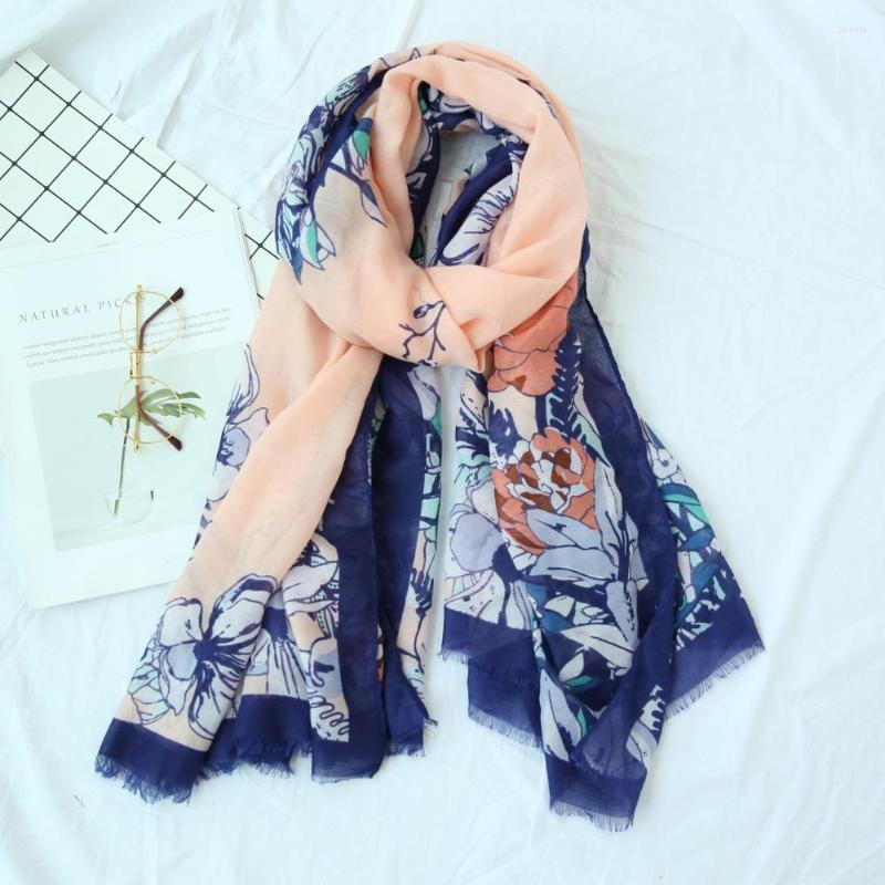 Scarves 2022 Fashion Women Cotton Floral Print Fringe Shawls Bloosom Flower Muffler Wrap Hijab Scarf 10pcs/lot
Scarves 2022 Fashion Women Cotton Floral Print Fringe Shawls Bloosom Flower Muffler Wrap Hijab Scarf 10pcs/lot