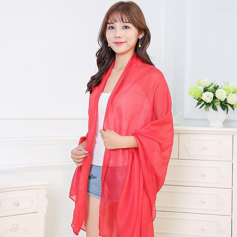 Scarves Korean Pure Color Pearl Light Cotton Long Sunscreen Female Shawl Travel Sandy Beach Chiffon Soft Smooth Fabric Women C93
Scarves Korean Pure Color Pearl Light Cotton Long Sunscreen Female Shawl Travel Sandy Beach Chiffon Soft Smooth Fabric Women C93