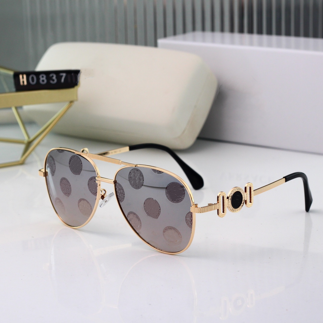 2023 Summer Pilot Sunglasses eyewear Man Woman Unisex Fashion Glasses Retro gold Metal Frame Design UV400 7 Color Optional Womens Come With Package
2023 Summer Pilot Sunglasses eyewear Man Woman Unisex Fashion Glasses Retro gold Metal Frame Design UV400 7 Color Optional Womens Come With Package