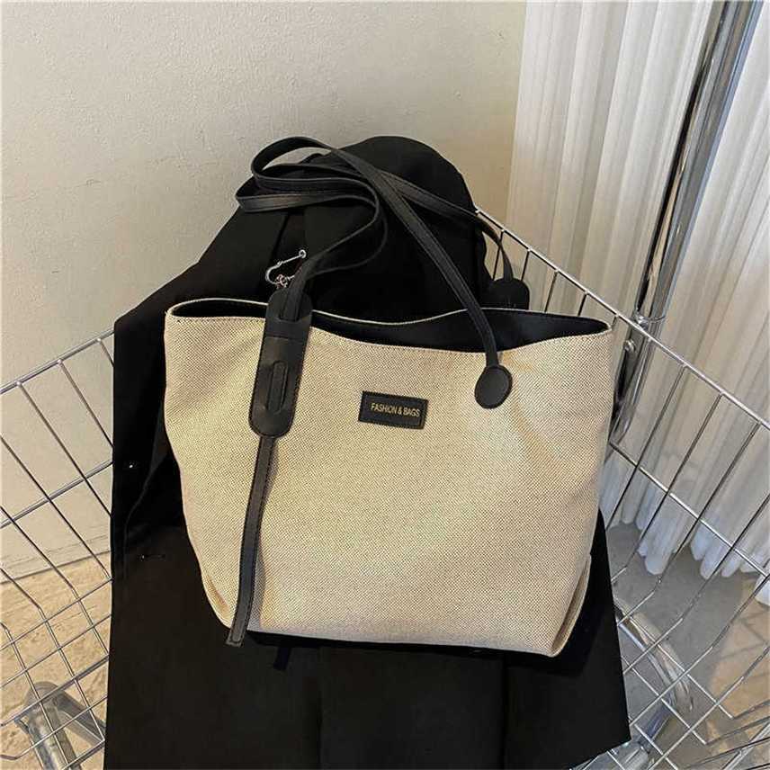 Messenger Bags Canvas women 2022 new cloth shoulder large capacity tote bag for college students, Brown
Messenger Bags Canvas women 2022 new cloth shoulder large capacity tote bag for college students, Brown