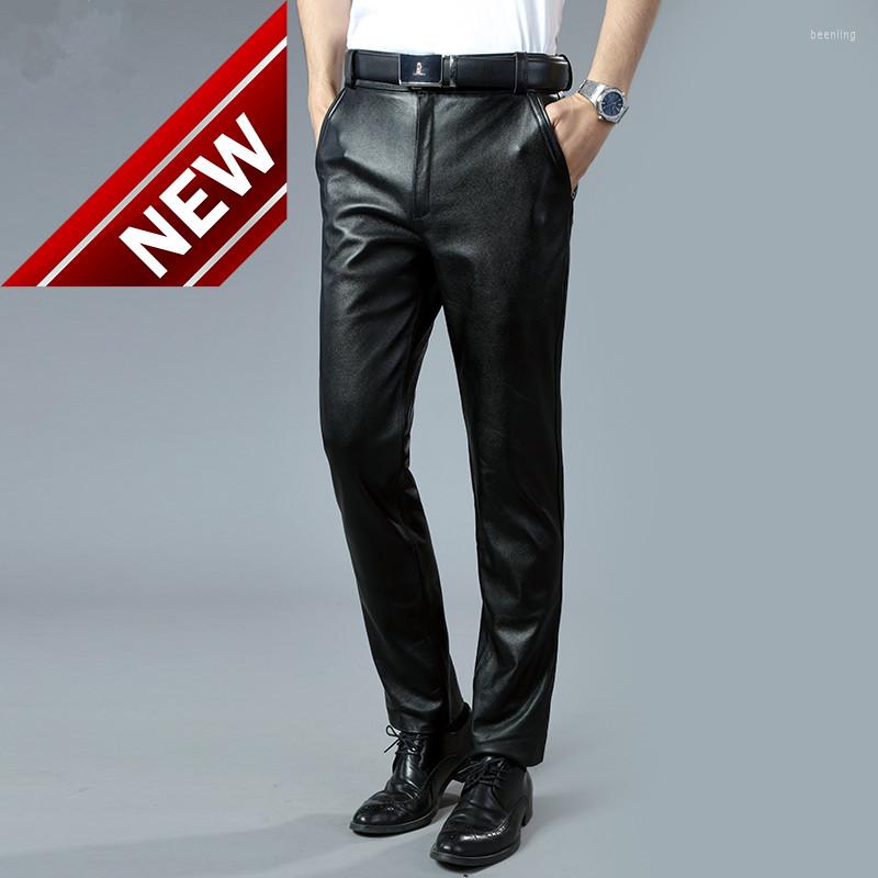 Men's Pants Men's Leather Autumn And Winter Cowskin Straight Business Casual Youth Thickened Trousers, Cowhide polyester 1 
Men's Pants Men's Leather Autumn And Winter Cowskin Straight Business Casual Youth Thickened Trousers, Cowhide polyester 1