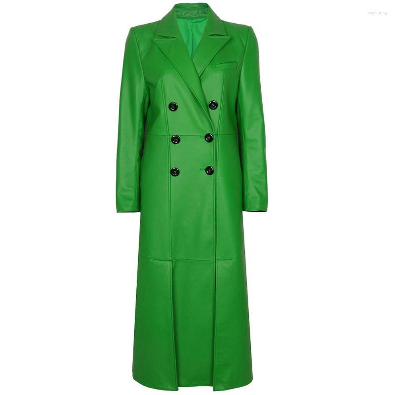 Women' Leather YOLOAgain X-Long Trench Coat Women Real Sheepskin Elegant Lady Streetwear, As shown
Women' Leather YOLOAgain X-Long Trench Coat Women Real Sheepskin Elegant Lady Streetwear, As shown