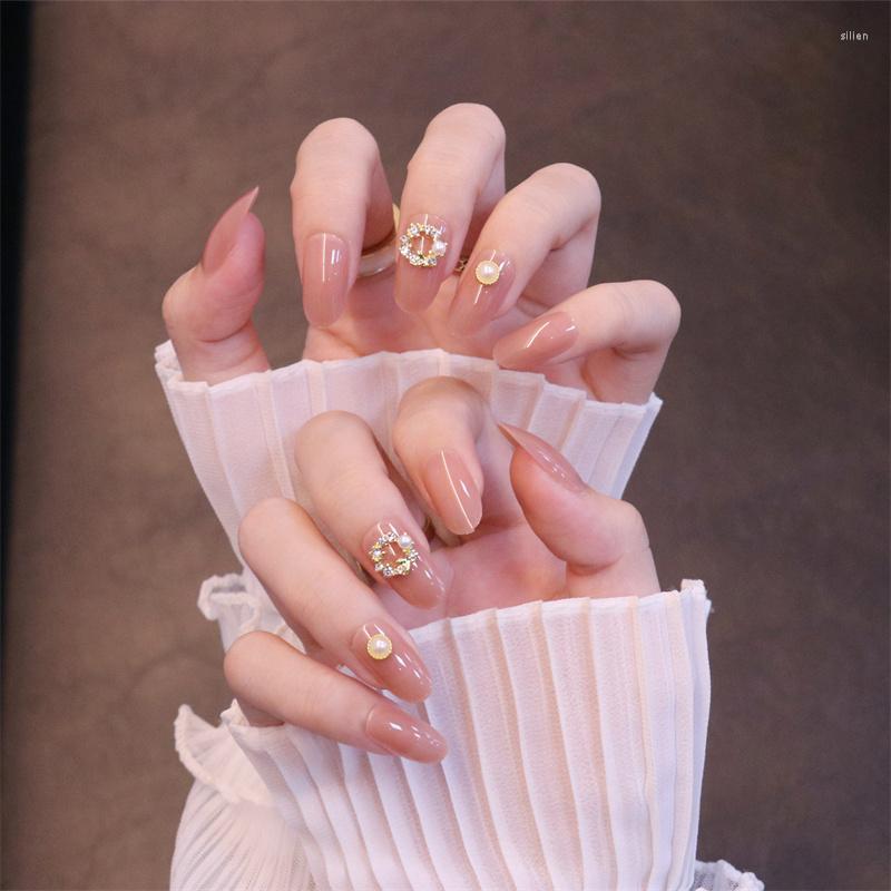 False Nails 24pcs Pink Diamond Wear Long Paragraph Fashion Manicure Patch Save Time Wearable Nail Sticker, Sxy-115
False Nails 24pcs Pink Diamond Wear Long Paragraph Fashion Manicure Patch Save Time Wearable Nail Sticker, Sxy-115