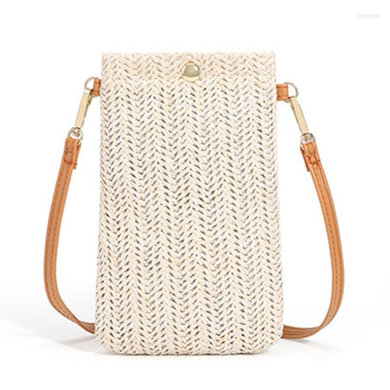 Evening Bags Straw Woven Small Phone Bag Ladies Shoulder Crossbody Messenger Weaving Summer Beach Female Purse, White
Evening Bags Straw Woven Small Phone Bag Ladies Shoulder Crossbody Messenger Weaving Summer Beach Female Purse, White