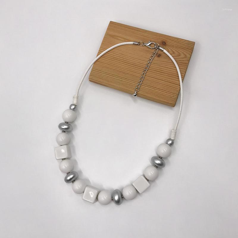 Choker Suekees Boho Fashion Jewelry Gothic Collar Necklace Wax Cord Resin&Acrylic Beads Earthy Collares Women Accessories
Choker Suekees Boho Fashion Jewelry Gothic Collar Necklace Wax Cord Resin&Acrylic Beads Earthy Collares Women Accessories