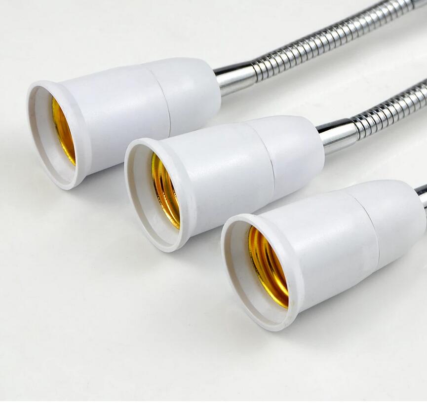 Base E27 to E27 Lamp Adapters 16CM 20CM 30CM 35CM 50CM 60CM Extension Light Holder Converters Hose lampholder