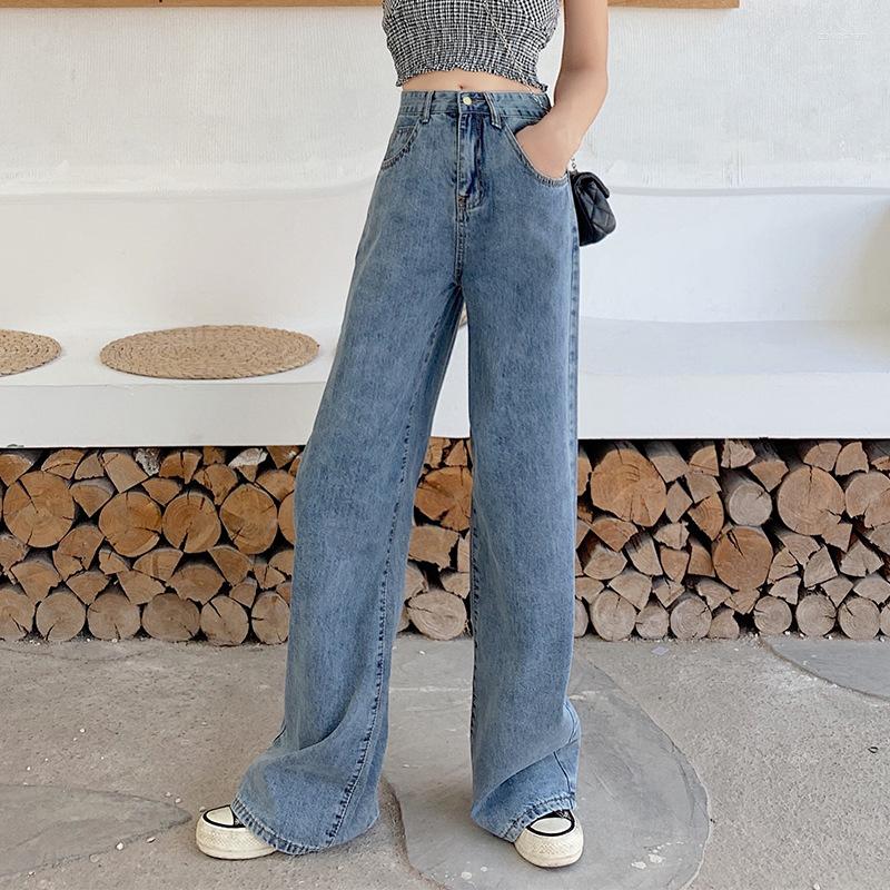 Women' Jeans Mazefeng Woman High Waist Clothes Wide Leg Denim Clothing Blue Streetwear Vintage Quality Fashion Harajuku Straight Pants
Women' Jeans Mazefeng Woman High Waist Clothes Wide Leg Denim Clothing Blue Streetwear Vintage Quality Fashion Harajuku Straight Pants