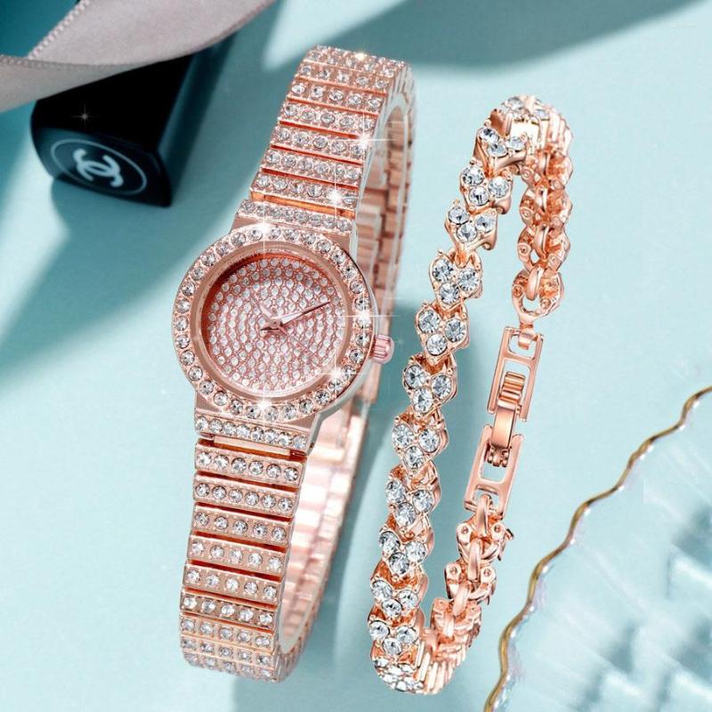 Wristwatches Luxury Quartz Watch Women Watches 18K Gold Fashion Calender Lady Diamond Female Wristwatch Hour
Wristwatches Luxury Quartz Watch Women Watches 18K Gold Fashion Calender Lady Diamond Female Wristwatch Hour