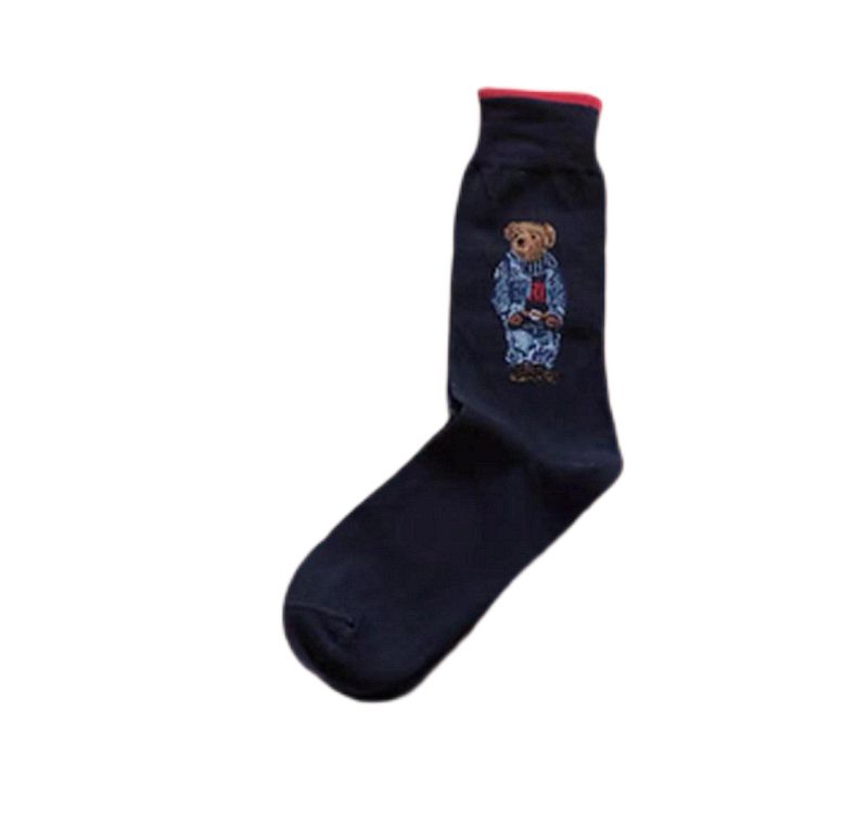 designer sock 2023 Men's Socks autumn and winter bear printing vintage style denim sports stockings, 41-45
designer sock 2023 Men's Socks autumn and winter bear printing vintage style denim sports stockings, 41-45