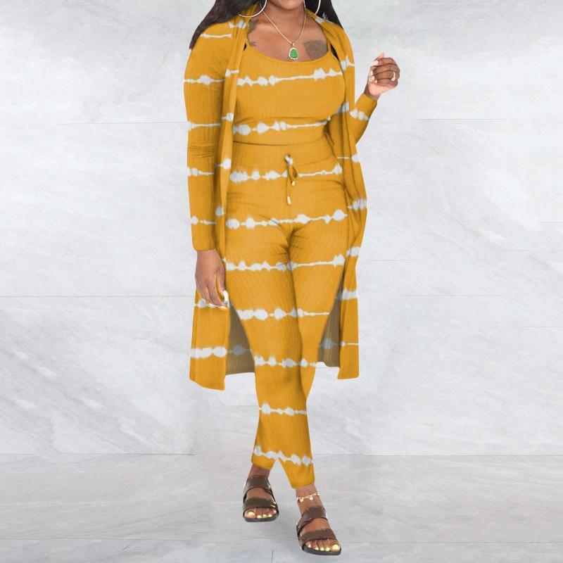 Women' Two Piece Pants Fall Winter Women Stretchy Wear 2022 Prints 3 Set Ladies Ribbed Casual Three Pcs Outfits, Green
Women' Two Piece Pants Fall Winter Women Stretchy Wear 2022 Prints 3 Set Ladies Ribbed Casual Three Pcs Outfits, Green