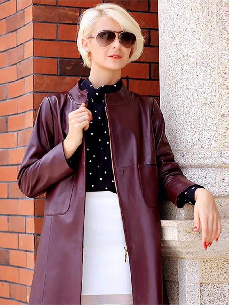 Women's Leather Autumn Genuine Spring Women Casual Trench Coat 200% Sheepskin Jacket Fashion Long Chaqueta Cuero Hombre CNM020, Black
Women's Leather Autumn Genuine Spring Women Casual Trench Coat 200% Sheepskin Jacket Fashion Long Chaqueta Cuero Hombre CNM020, Black