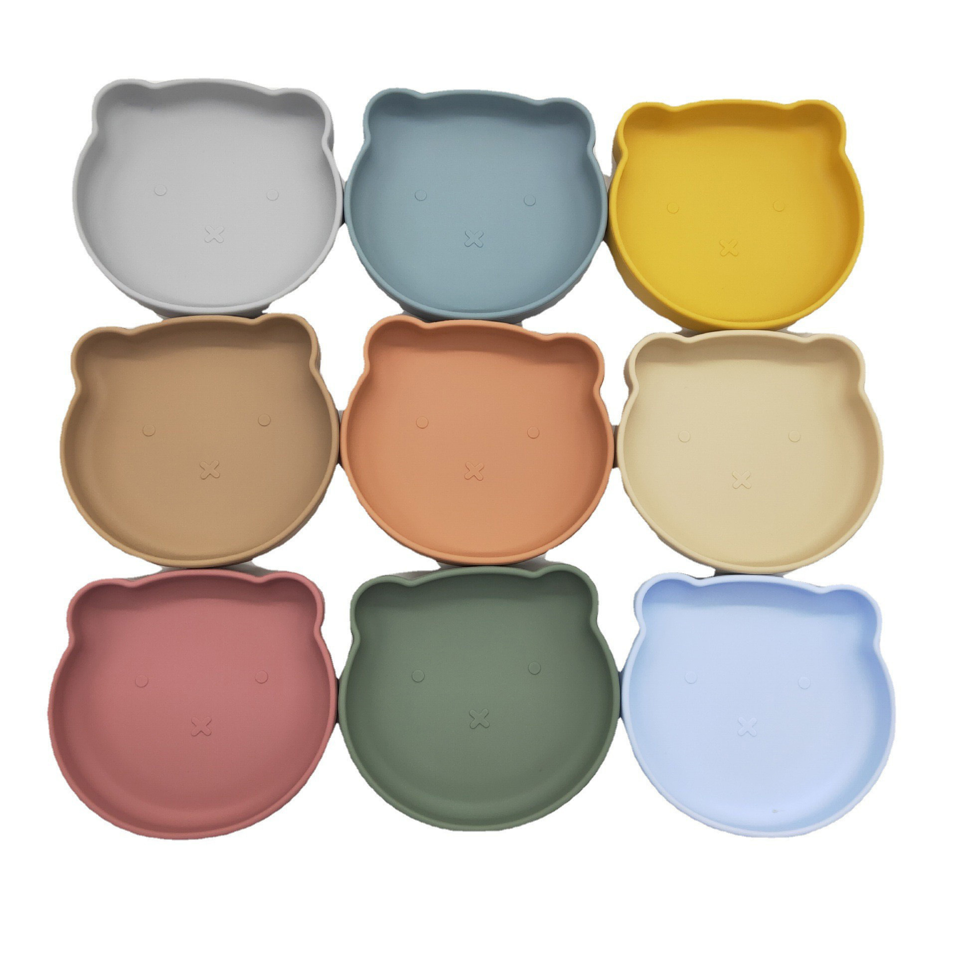 BPA Free Silicone Training Plate Dishwasher Toddlers Safety Kids Divided Feeding Set Silicone Suction Baby Plates
BPA Free Silicone Training Plate Dishwasher Toddlers Safety Kids Divided Feeding Set Silicone Suction Baby Plates