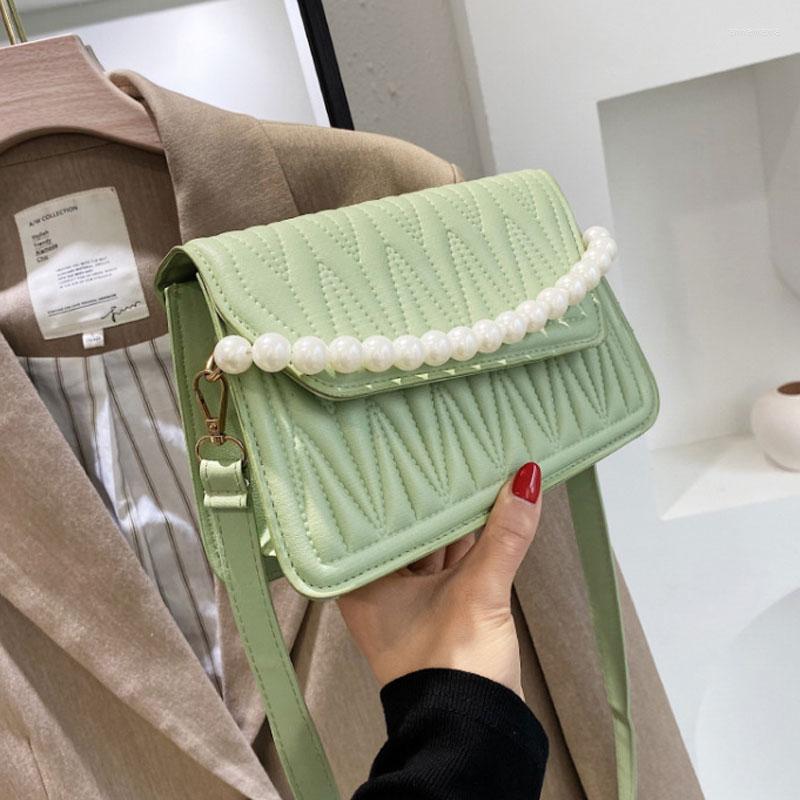 Evening Bags 2022 Pearl Chain Strap Handbags For Women Designer Pu Leather Shoulder Bag Plaid Simple Female Crossbody Small Square, Beige
Evening Bags 2022 Pearl Chain Strap Handbags For Women Designer Pu Leather Shoulder Bag Plaid Simple Female Crossbody Small Square, Beige
