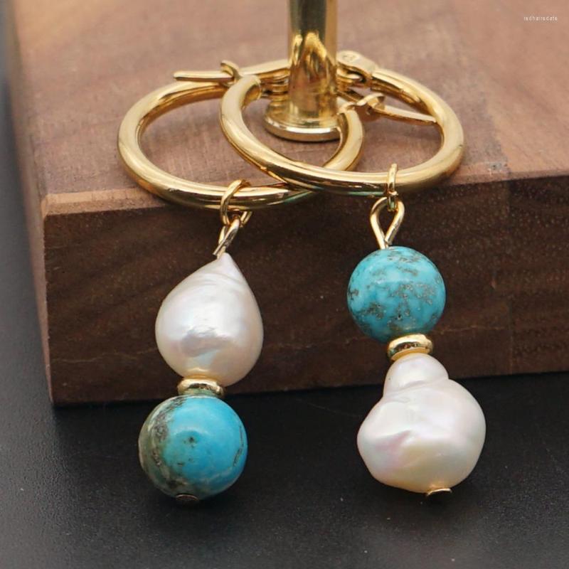 Dangle Earrings Go2Boho Freshwater Baroque Pearl Drop Earring Women Jewelry Stainless Steel Natural Stone Earings Gift For Her
Dangle Earrings Go2Boho Freshwater Baroque Pearl Drop Earring Women Jewelry Stainless Steel Natural Stone Earings Gift For Her
