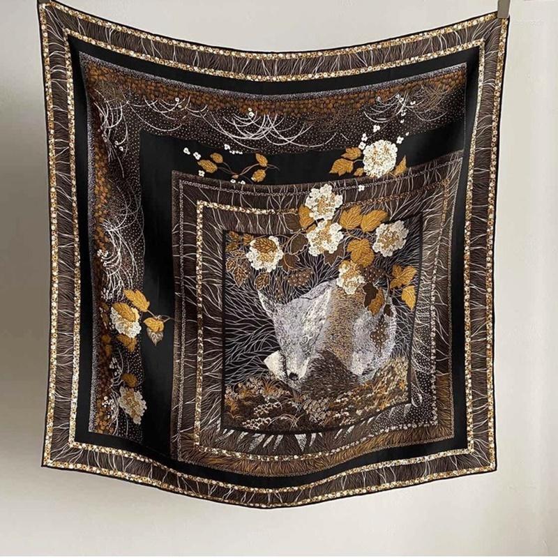 Scarves Cute Print Silk Scarf Foulard Shawl Arrival Womens Fashion Square Neckerchief Necktie 35"x35"
Scarves Cute Print Silk Scarf Foulard Shawl Arrival Womens Fashion Square Neckerchief Necktie 35"x35"