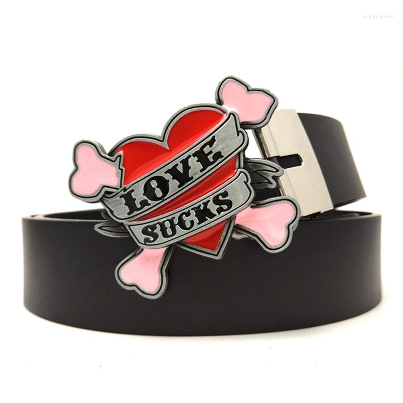 Belts Casual Black PU Leather Mens Waist Hip With Love Sucks Metal Buckle Western Cowboy Accessories Fashion Male Gifts
Belts Casual Black PU Leather Mens Waist Hip With Love Sucks Metal Buckle Western Cowboy Accessories Fashion Male Gifts