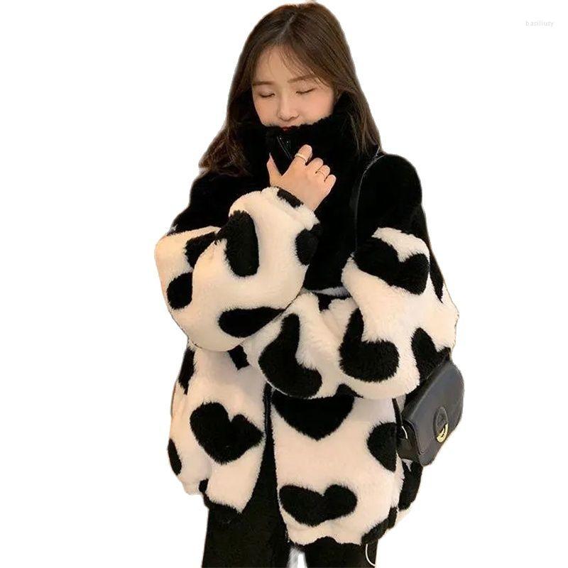 Women' Fur Lamb Wool Plush Coat Women' Winter Jacket 2022 Mid-Length Love Design Faux Thickened Cotton Outerwear Female, Photo color
Women' Fur Lamb Wool Plush Coat Women' Winter Jacket 2022 Mid-Length Love Design Faux Thickened Cotton Outerwear Female, Photo color