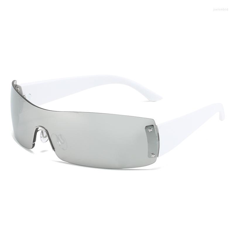 Sunglasses Y2K Wrap Around Women Designer Punk Sun Glasses Men Rivet Fashion One Piece Eyewear UV400 Eyeglasses
Sunglasses Y2K Wrap Around Women Designer Punk Sun Glasses Men Rivet Fashion One Piece Eyewear UV400 Eyeglasses