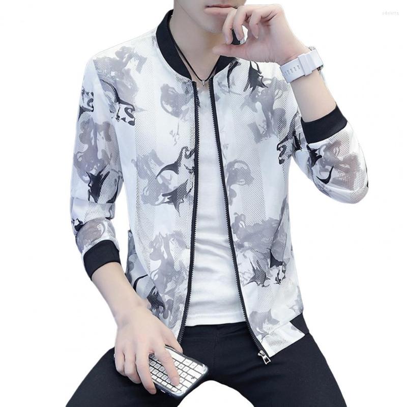 Men's Jackets Thin Men's Coat Sun Protection Bird Print Wolf Pattern Printed Stand Collar Long Sleeve Mesh Summer Anti Zipper Jacket
Men's Jackets Thin Men's Coat Sun Protection Bird Print Wolf Pattern Printed Stand Collar Long Sleeve Mesh Summer Anti Zipper Jacket