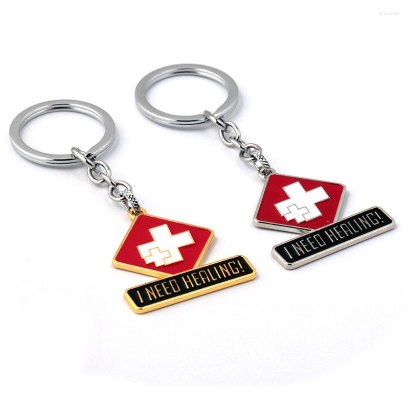 Keychains PUBG I Need Healing Symbol Enamel Pendant Key Chain For Men Women Silver/Gold Color Metal Ring Fans Collectible Jewelry Gift
Keychains PUBG I Need Healing Symbol Enamel Pendant Key Chain For Men Women Silver/Gold Color Metal Ring Fans Collectible Jewelry Gift