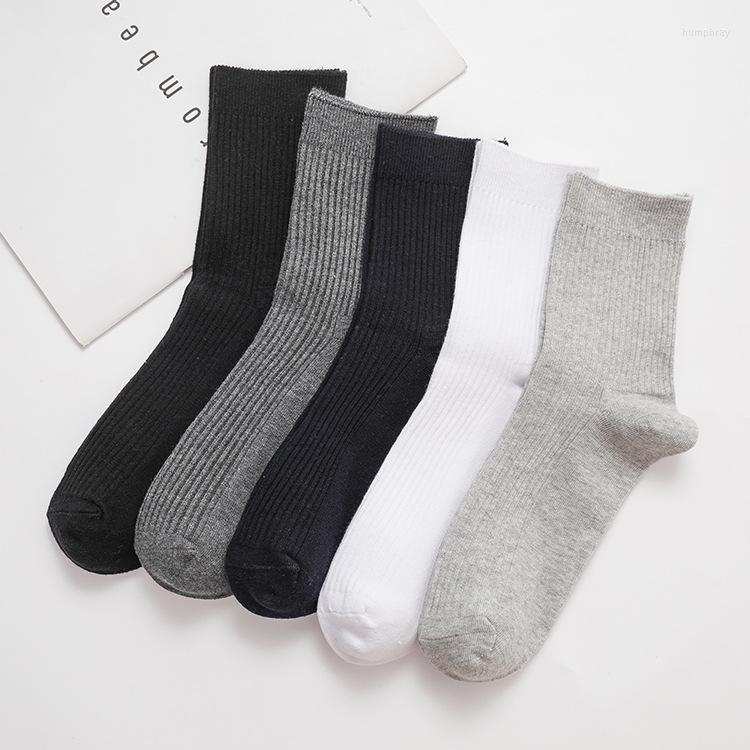 Men's Socks Autumn And Winter Vertical Men's Mid-tube All-match Solid Color Cotton, Black
Men's Socks Autumn And Winter Vertical Men's Mid-tube All-match Solid Color Cotton, Black
