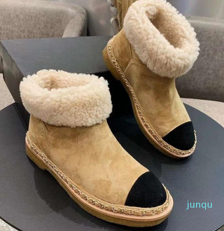 Winter Boots Fashion Women Vintage Channel Decorative Leather Cotton Cloth Wool Warm Keeping High Heel Thick Sole Snow Flat Socks
Winter Boots Fashion Women Vintage Channel Decorative Leather Cotton Cloth Wool Warm Keeping High Heel Thick Sole Snow Flat Socks