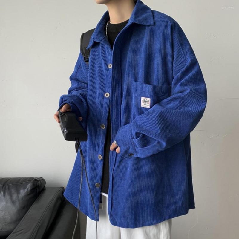 Men's Casual Shirts Men Autumn Shirt Lapel Oversized Warm Single-breasted Spring For Work, Blue
Men's Casual Shirts Men Autumn Shirt Lapel Oversized Warm Single-breasted Spring For Work, Blue
