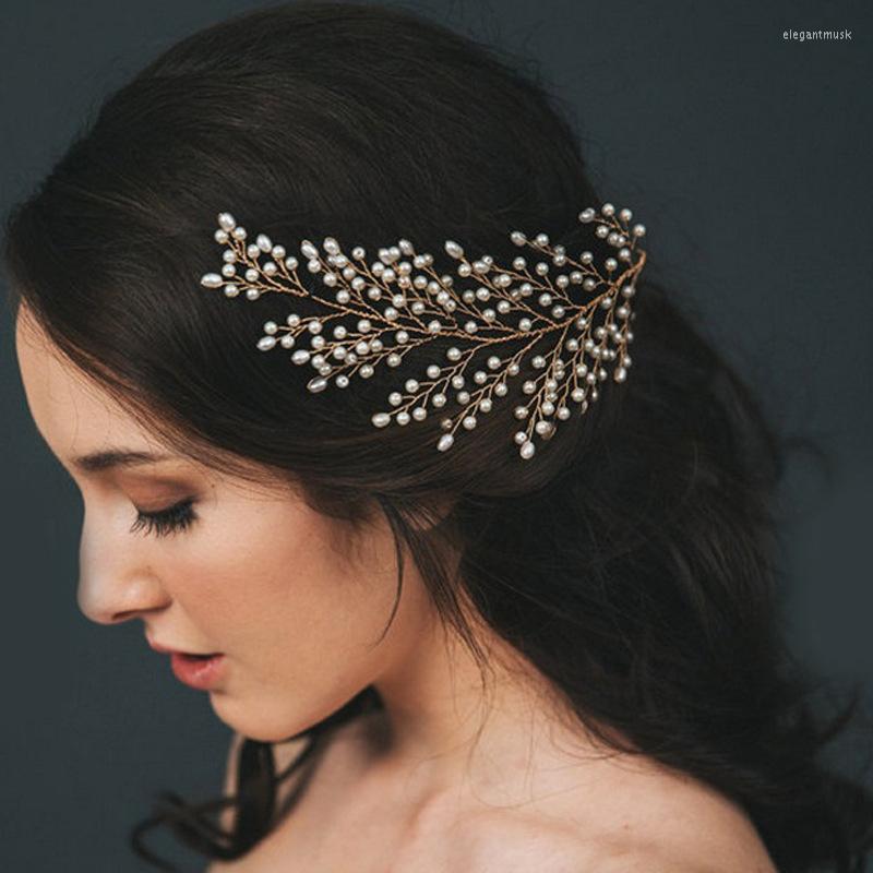 Headpieces Elegant Women Silver Golden Pearls Headbands Handmade Girls Hairband Wedding Hair Accessory Bridal Headdresses Jewelry
Headpieces Elegant Women Silver Golden Pearls Headbands Handmade Girls Hairband Wedding Hair Accessory Bridal Headdresses Jewelry