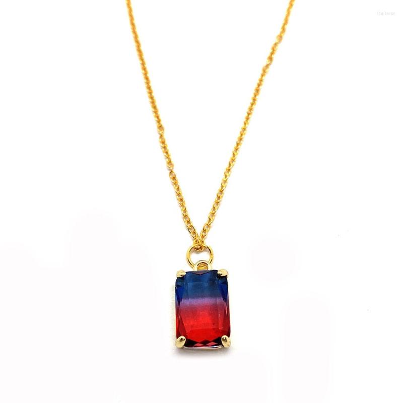 Pendant Necklaces Natural Stone Crystal Necklace Exquisite Square DIY Handmade Jewelry Accessories Lady Charm 7x14mm
Pendant Necklaces Natural Stone Crystal Necklace Exquisite Square DIY Handmade Jewelry Accessories Lady Charm 7x14mm