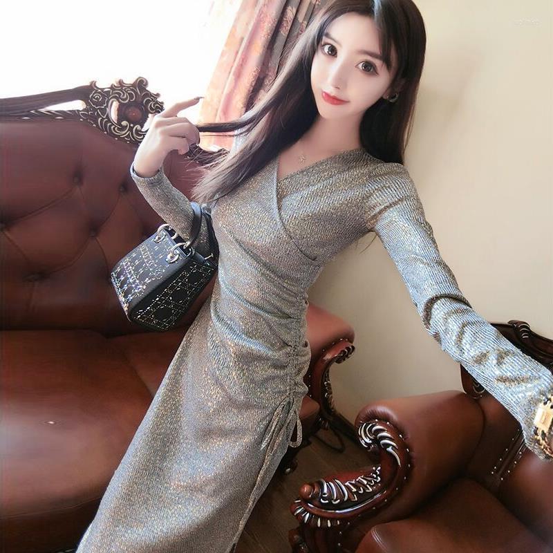 Casual Dresses 2022 Sexy Femme Outfits Ladies Clothing Lace-up Sleeve Slit Solid Women' Tight Party One-Piece Shirt Dress Patchwork, Smokey grey
Casual Dresses 2022 Sexy Femme Outfits Ladies Clothing Lace-up Sleeve Slit Solid Women' Tight Party One-Piece Shirt Dress Patchwork, Smokey grey